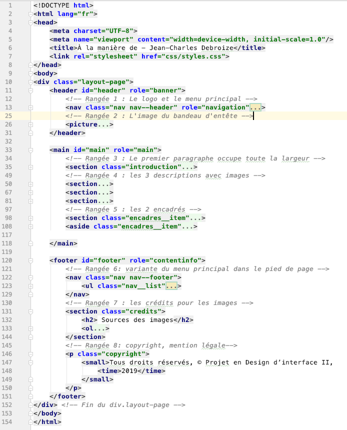 Énoncé TP1 – Stratégie d'intégration (rangées et blocs)